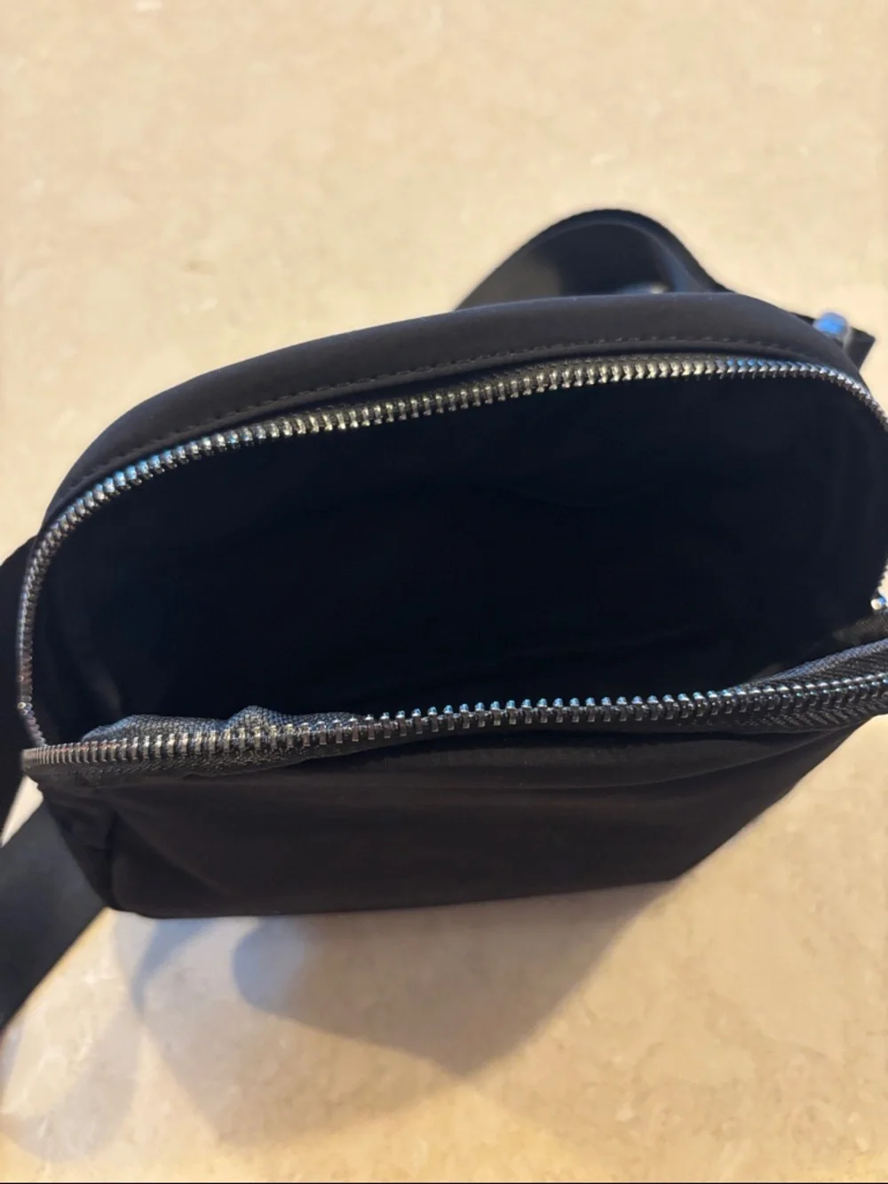 Black Halara waist bag. - Picture 3 of 5